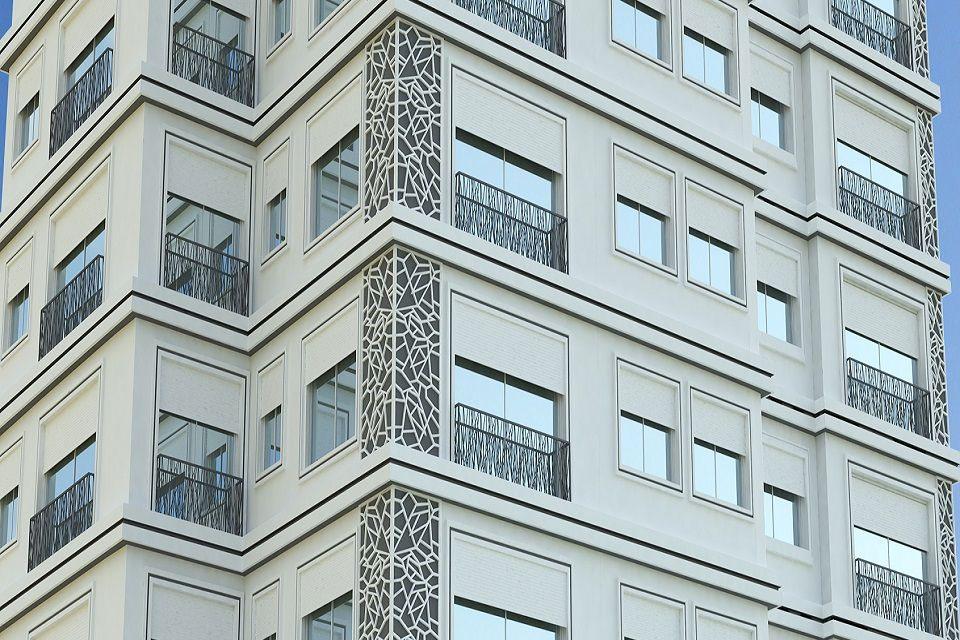 prekast cephe tasarımı modern bina